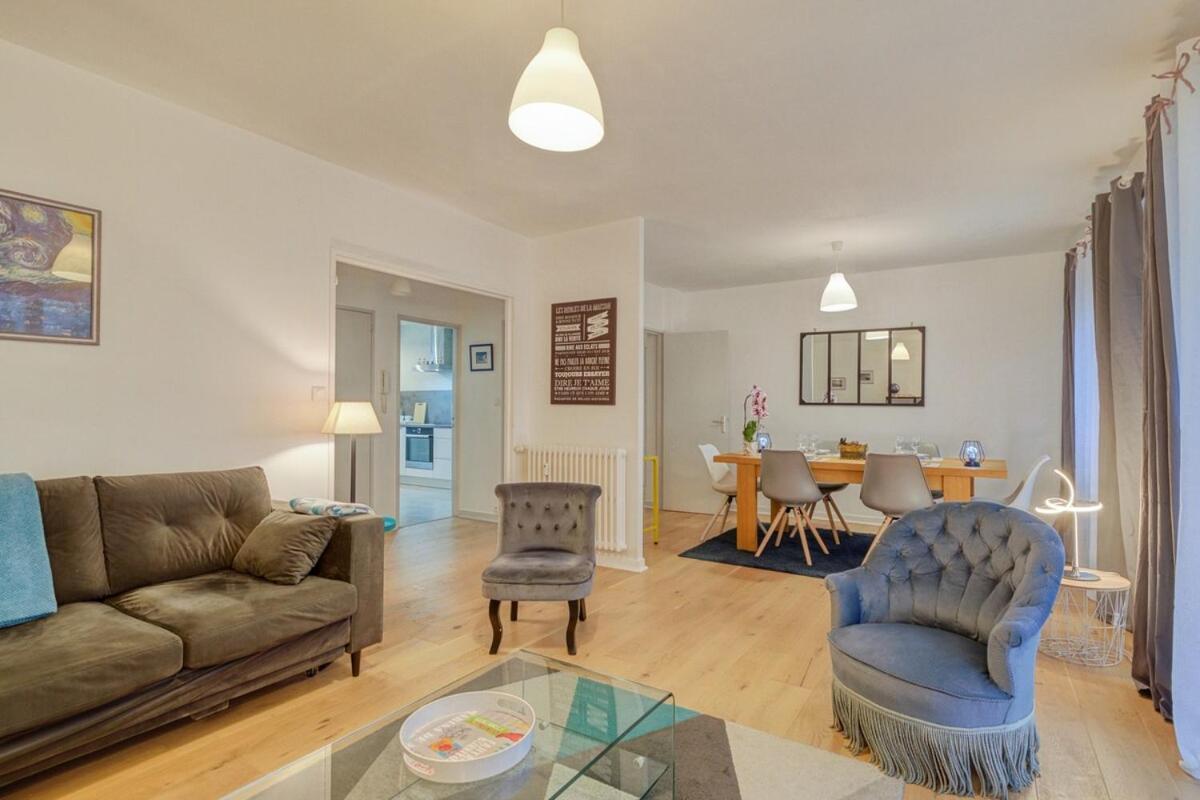 Le Fougeres - 2 Chambres, Garage Prive Ρεν Εξωτερικό φωτογραφία